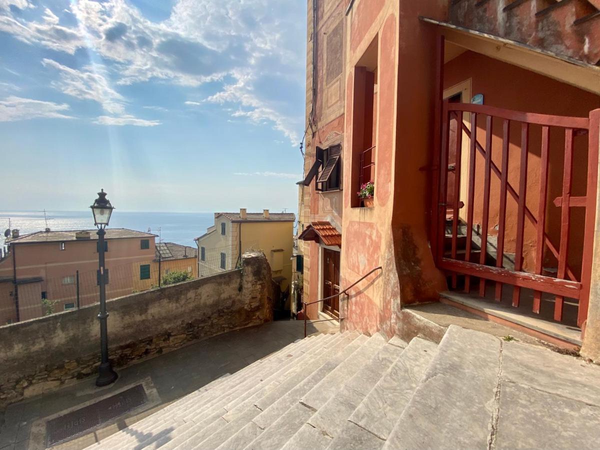 Casaviva - Elegante Casa Con Dehors A Camogli Lägenhet Exteriör bild