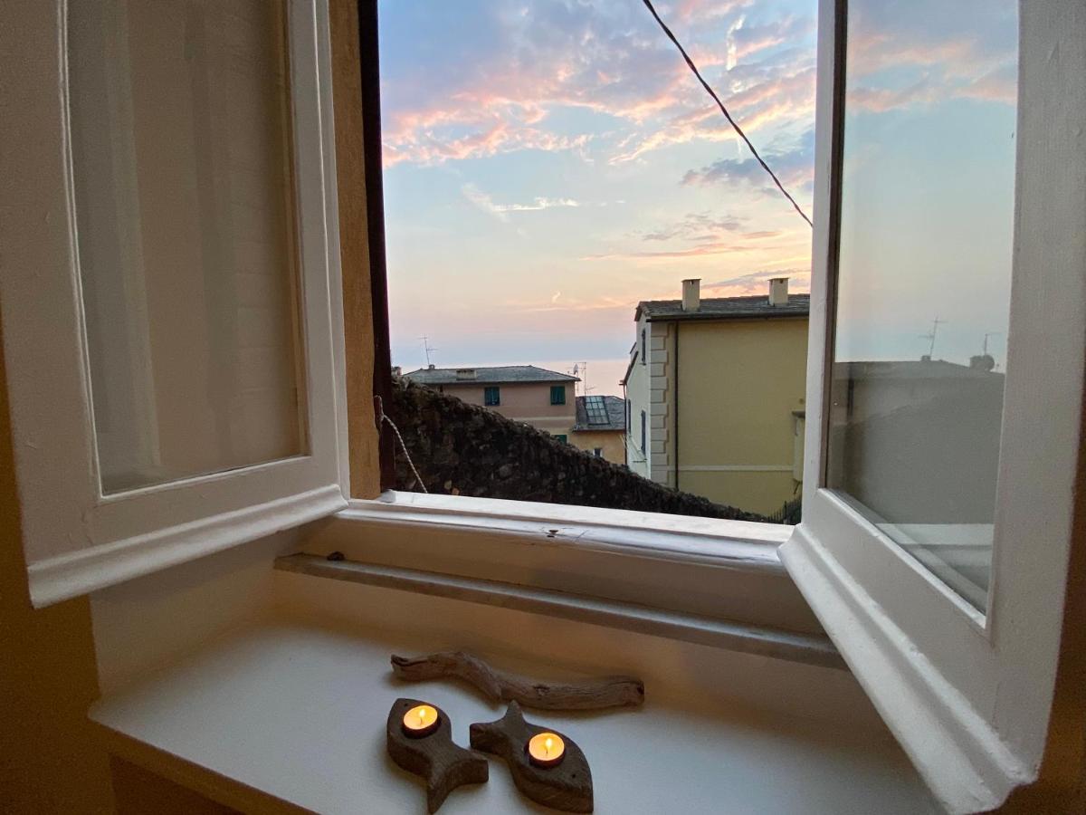 Casaviva - Elegante Casa Con Dehors A Camogli Lägenhet Exteriör bild